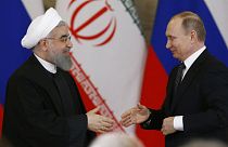 اجلاس سه جانبه در تهران؛ پوتین، روحانی و علی‌اف