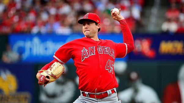 Image: Tyler Skaggs, Los Angeles Angels at St. Louis Cardinals Image: Tyler Skaggs, Los Angeles Angels at St. Louis Cardinals