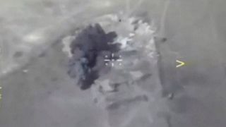 روسیه مواضع داعش در استان دیر الزور سوریه را بمباران کرد