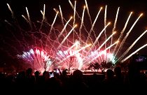 Olympic flame arrives in South Korea, 100 days before the 2018 Winter Games