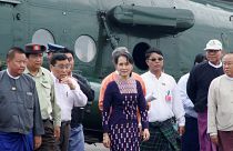 Лидер Мьянмы посещает Ракхайн
