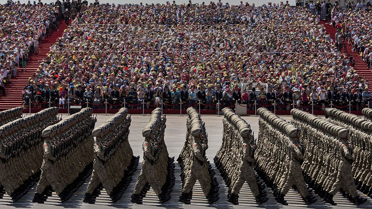 Image: China Holds Military Parade To Commemorate End Of World War II In As
