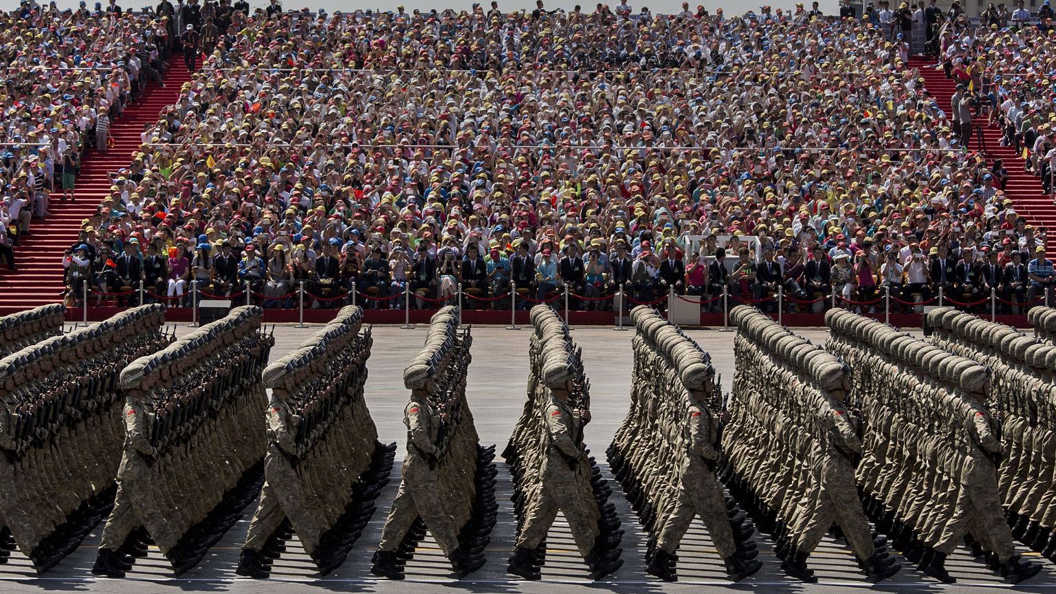 Image: China Holds Military Parade To Commemorate End Of World War II In As