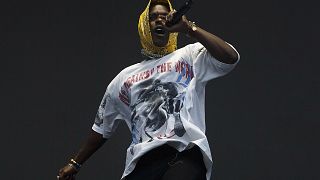 Image: Rapper A$AP Rocky performs onstage during Breakout Festival 2019 at 