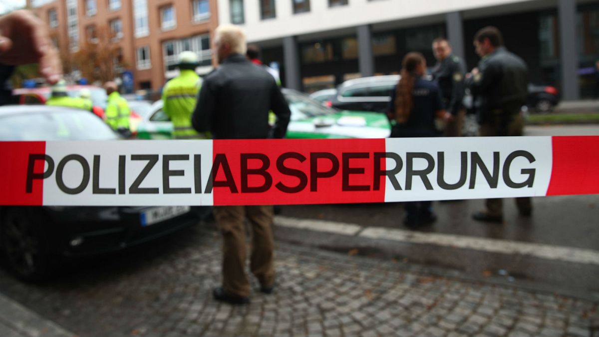 German police hunt gunman after supermarket shooting