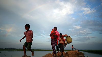 Rohingya Muslims continue to flee Myanmar