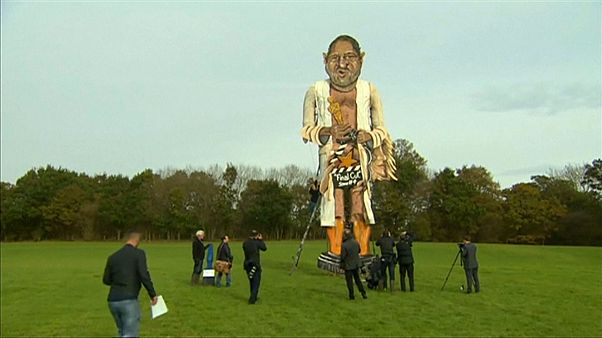 Una estatua gigante de Harvey Weinstein arderá en las hogueras de Guy Fawkes Una estatua gigante de Harvey Weinstein arderá en las hogueras de Guy Fawkes