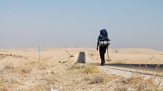The man who walked more than 3,000 km in solidarity with refugees
