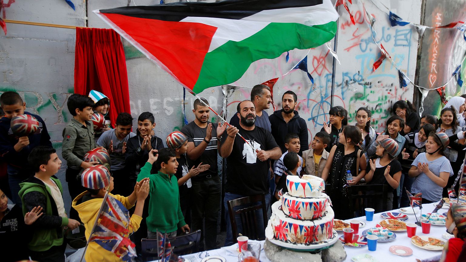 مظاهرات في الأراضي الفلسطينية احتجاجا على "وعد بلفور"