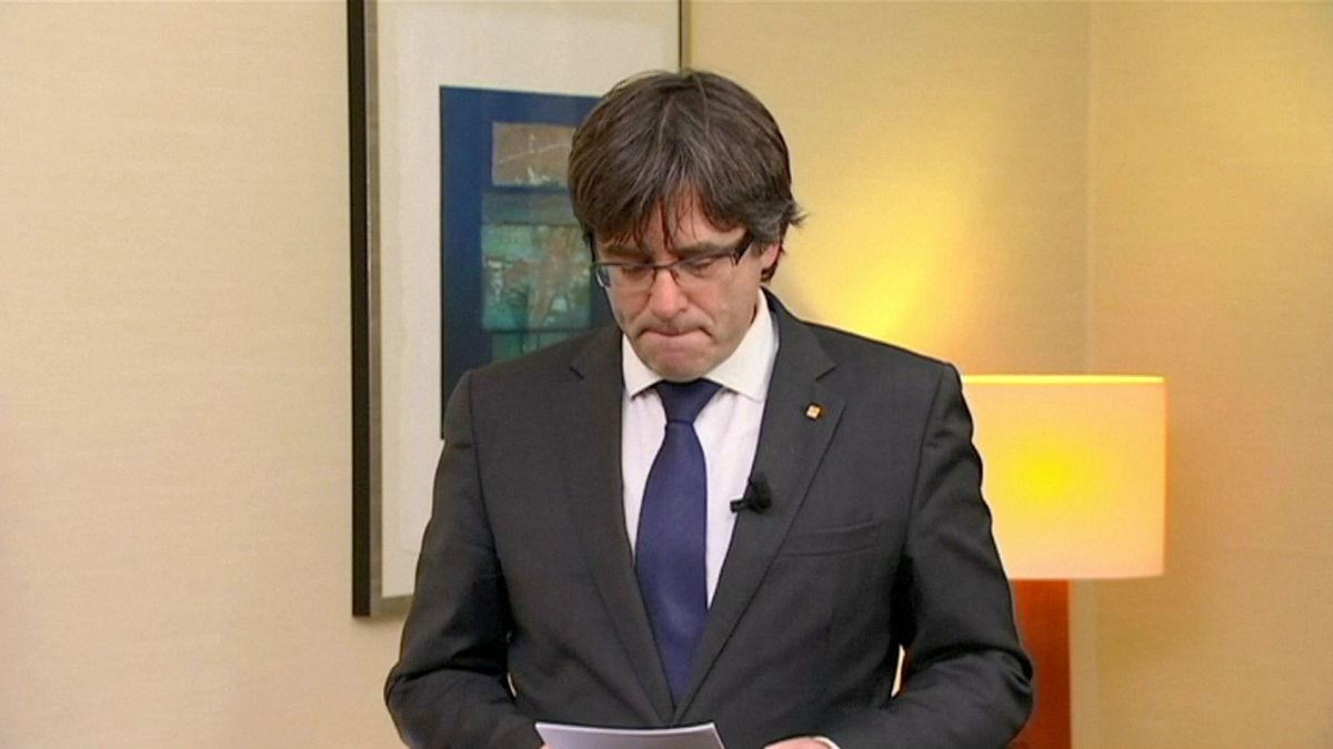 Puigdemont calls for end of 'political repression'