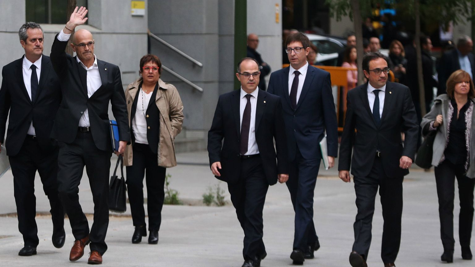 ¿Quiénes son los nueve miembros del Govern enviados a prisión?