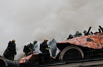 Пожар в московском музее