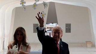 Donald Trump Asya turuna başladı