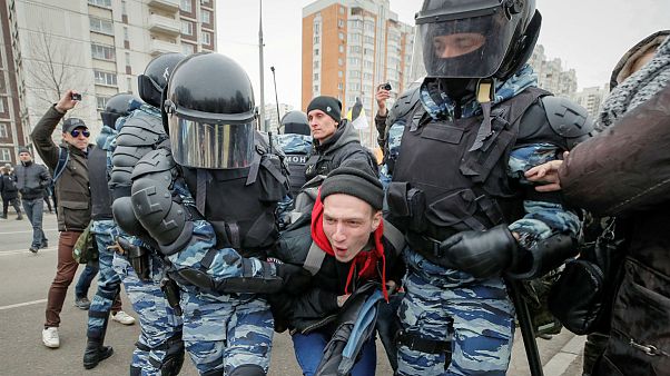 Festnahmen am russischen "Tag der nationalen Einheit" Festnahmen am russischen "Tag der nationalen Einheit"