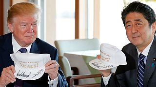 Donald Trump beginnt Asienreise in Japan