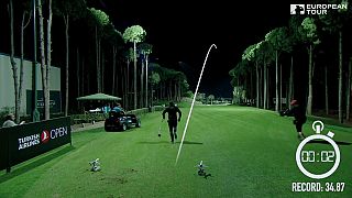 Golf: la buca più veloce della storia