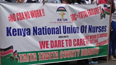Kenyan nurses end five-month clinic and hospital strike