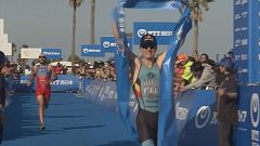 Japonya'daki triatlon şampiyonası nefesleri kesti