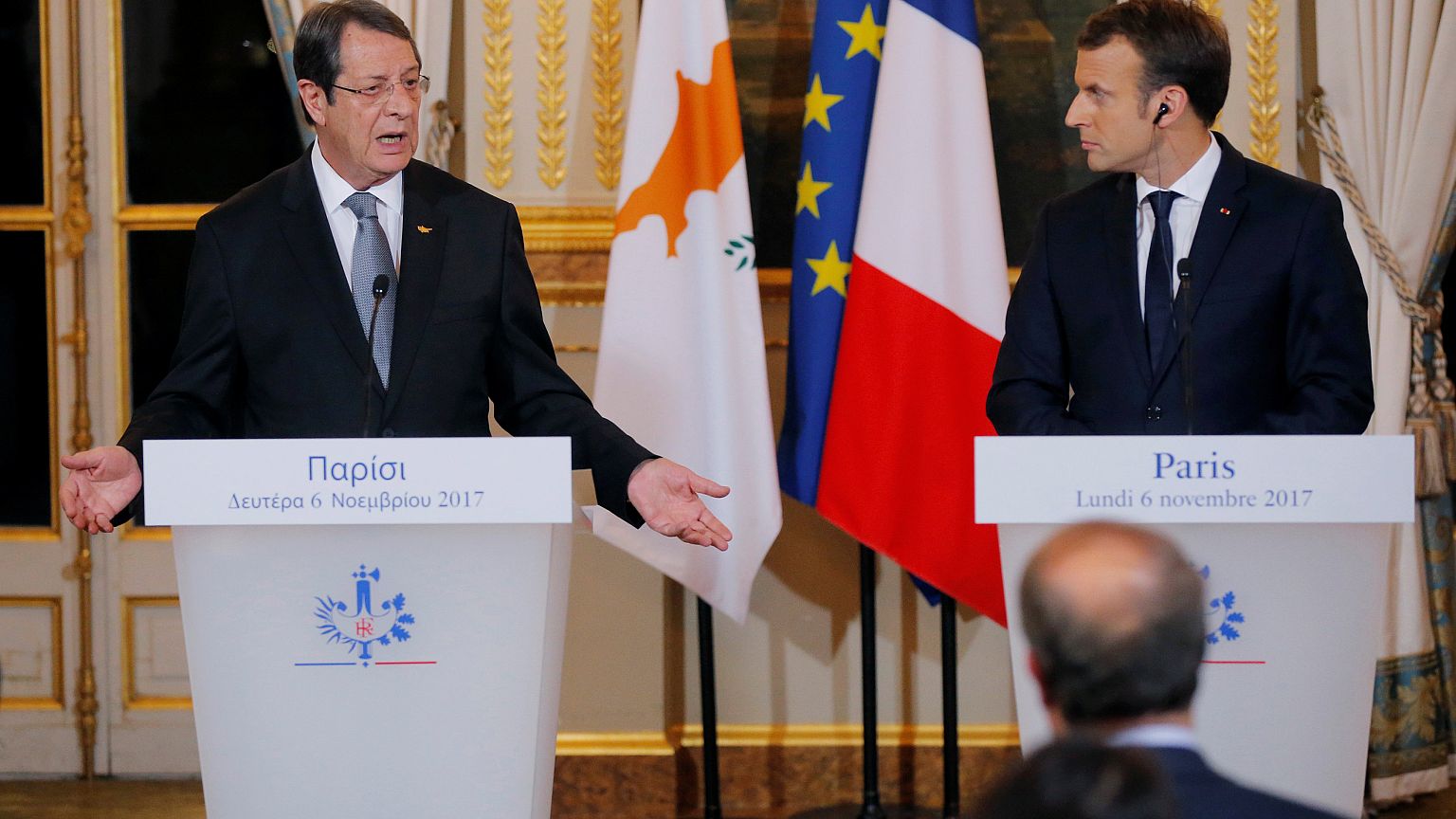 Μακρόν: Θα στηρίξουμε τις προσπάθειες για επίλυση του Κυπριακού