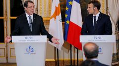 Μακρόν: Θα στηρίξουμε τις προσπάθειες για επίλυση του Κυπριακού