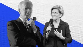 Joe Biden and Elizabeth Warren.