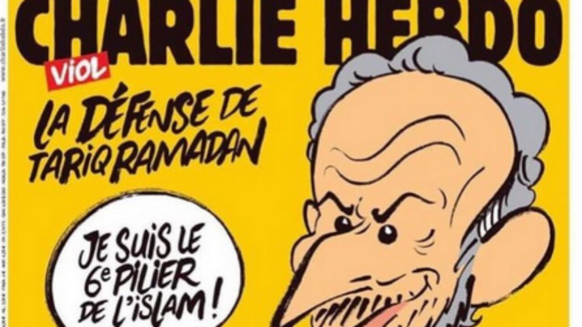 تهديدات جديدة تصل "شارلي إيبدو" بسبب سخريتها من المفكر الاسلامي طارق رمضان