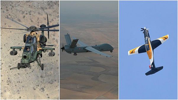 Atak, Anka ve Hürkuş Tayland'da görücüye çıktı Atak, Anka ve Hürkuş Tayland'da görücüye çıktı