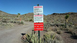 Image: Area 51 US Military Base Entrance Warning Sign