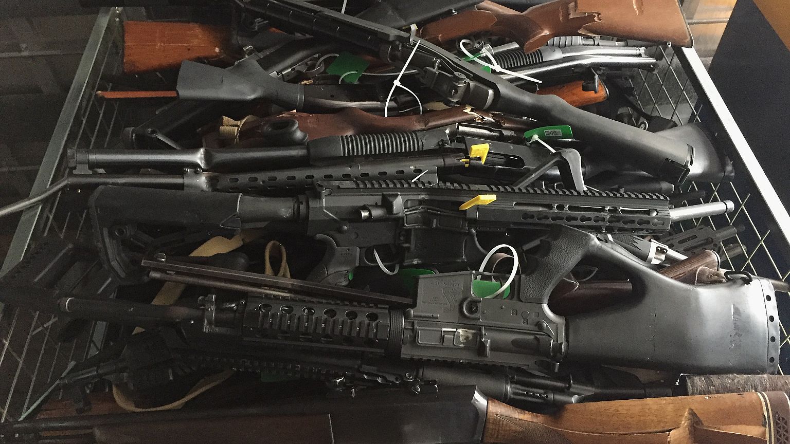 Image: New Zealanders Surrender Firearms As Gun Buy Back Scheme Begins