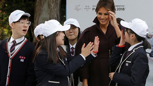 Melania Trump promove igualdade de género no desporto Melania Trump promove igualdade de género no desporto