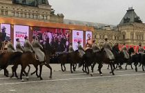 Russia assinala desfile na Praça Vermelha de 1941