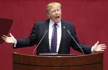 "No nos subestiméis, no nos pongáis a prueba", advierte Trump a Corea del Norte