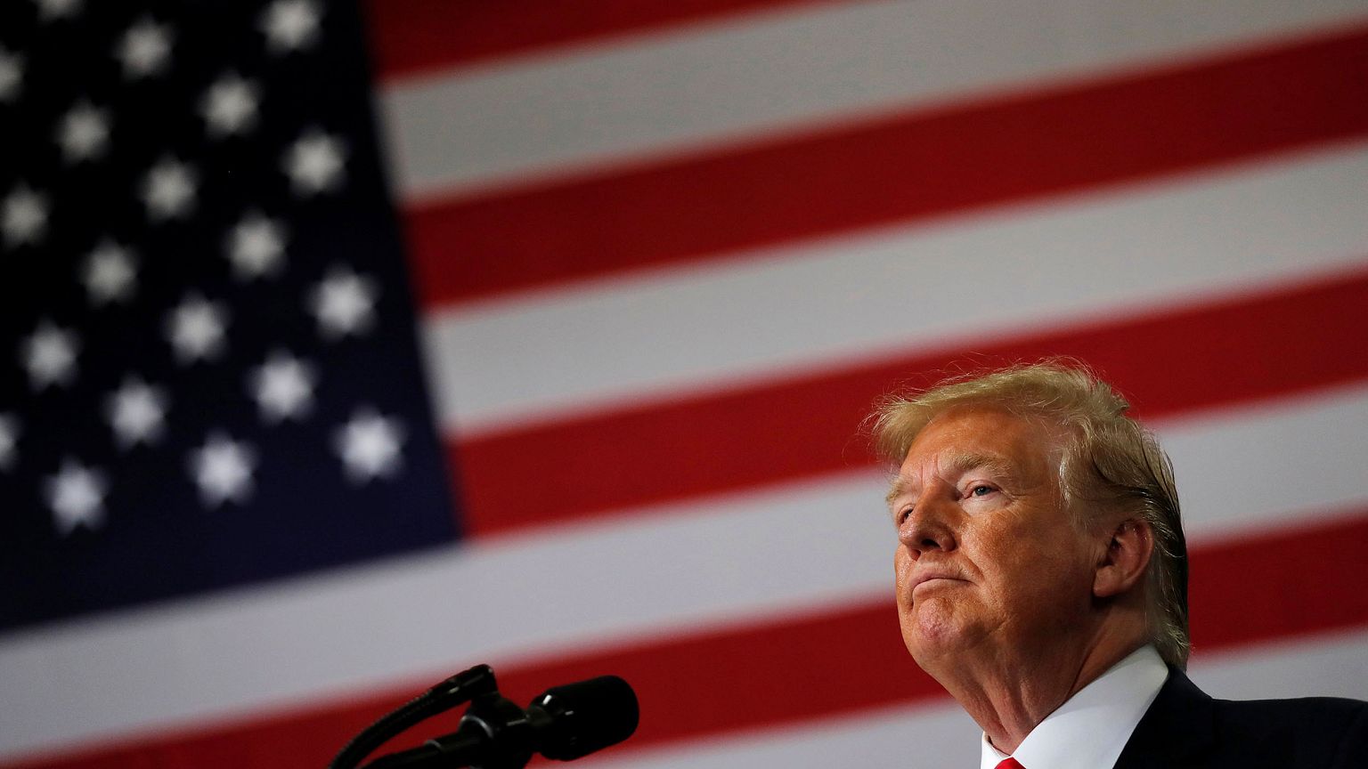 Image: President Donald Trump delivers remarks on supporting the passage of