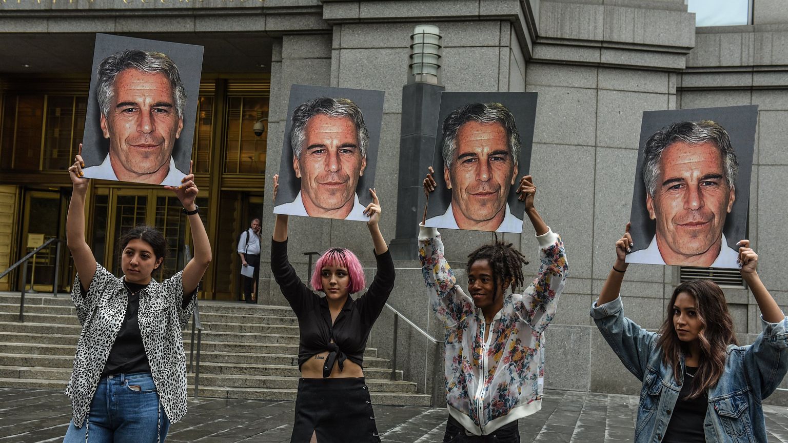 Image: Jeffrey Epstein Appears In Manhattan Federal Court On Sex Traffickin
