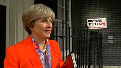 Theresa May als Wachsfigur