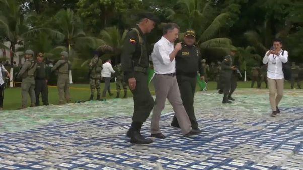 Colombia: 12 toneladas de cocaína en la mayor incautación de la historia Colombia: 12 toneladas de cocaína en la mayor incautación de la historia