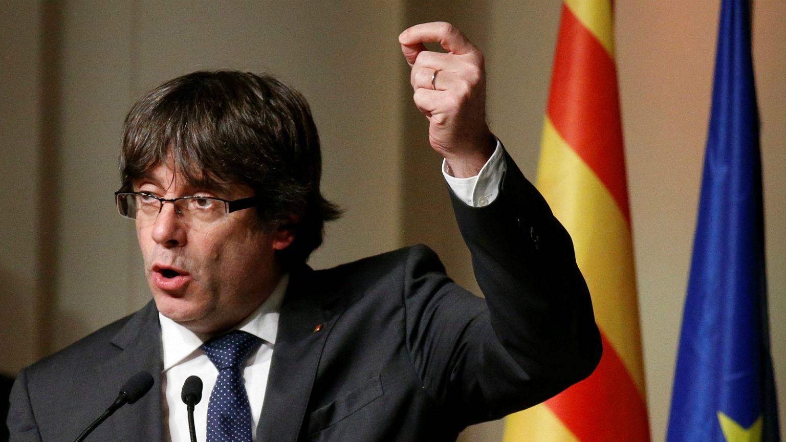 Bruselas, capital de la República catalana, según Puigdemont