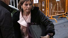 Υπό κράτηση η πρώην πρόεδρος του καταλανικού Κοινοβουλίου