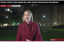 BBC'nin canlı yayınına 'porno sesi' karıştı