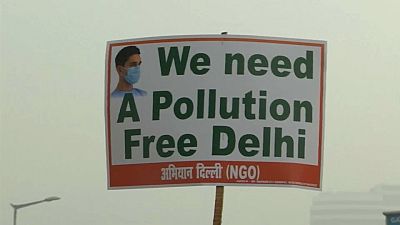 Nova Deli mergulhada em "smog"