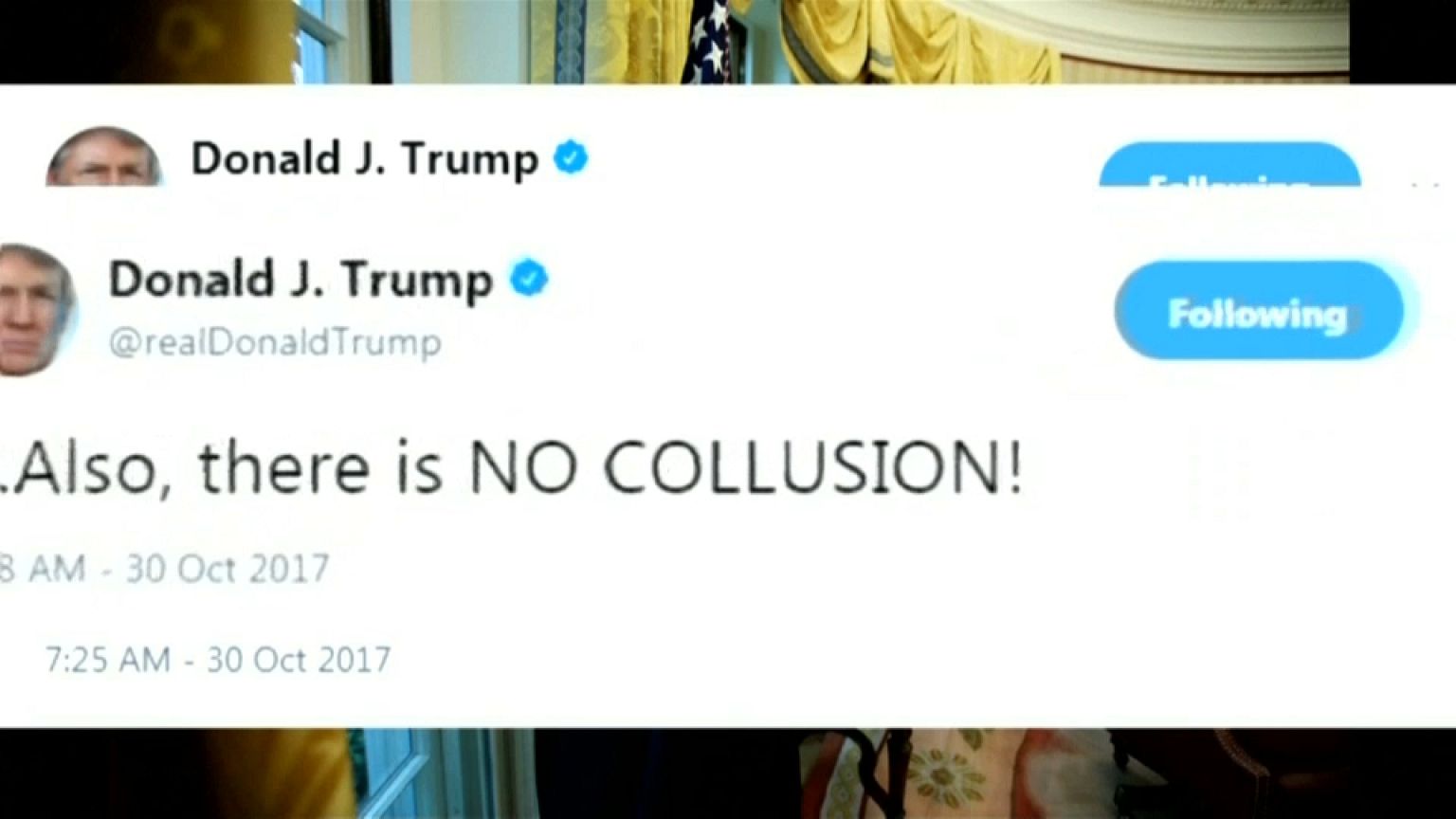 Russian cyber meddling 'deflected scandalous news about Trump' - AP
