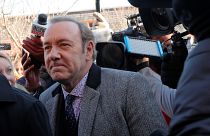 Image: Actor Kevin Spacey arrives to face a sexual assault charge at Nantuc