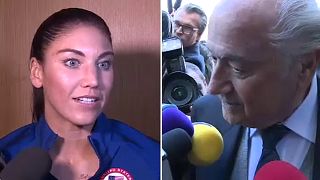 ABD kadın milli takım kalecisinden Sepp Blatter'e taciz iddiası
