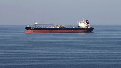 Image: Oil tankers pass through the Strait of Hormuz.
