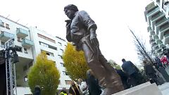 Szobrot kapott Bud Spencer Budapesten