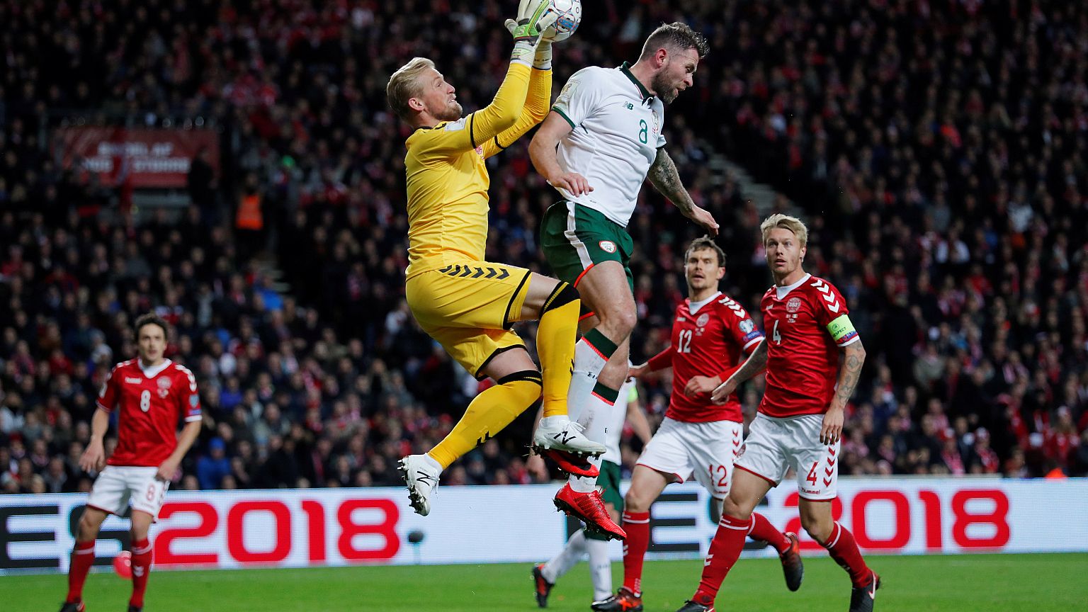 Alles noch offen: Irland und Dänemark trennen sich 0:0