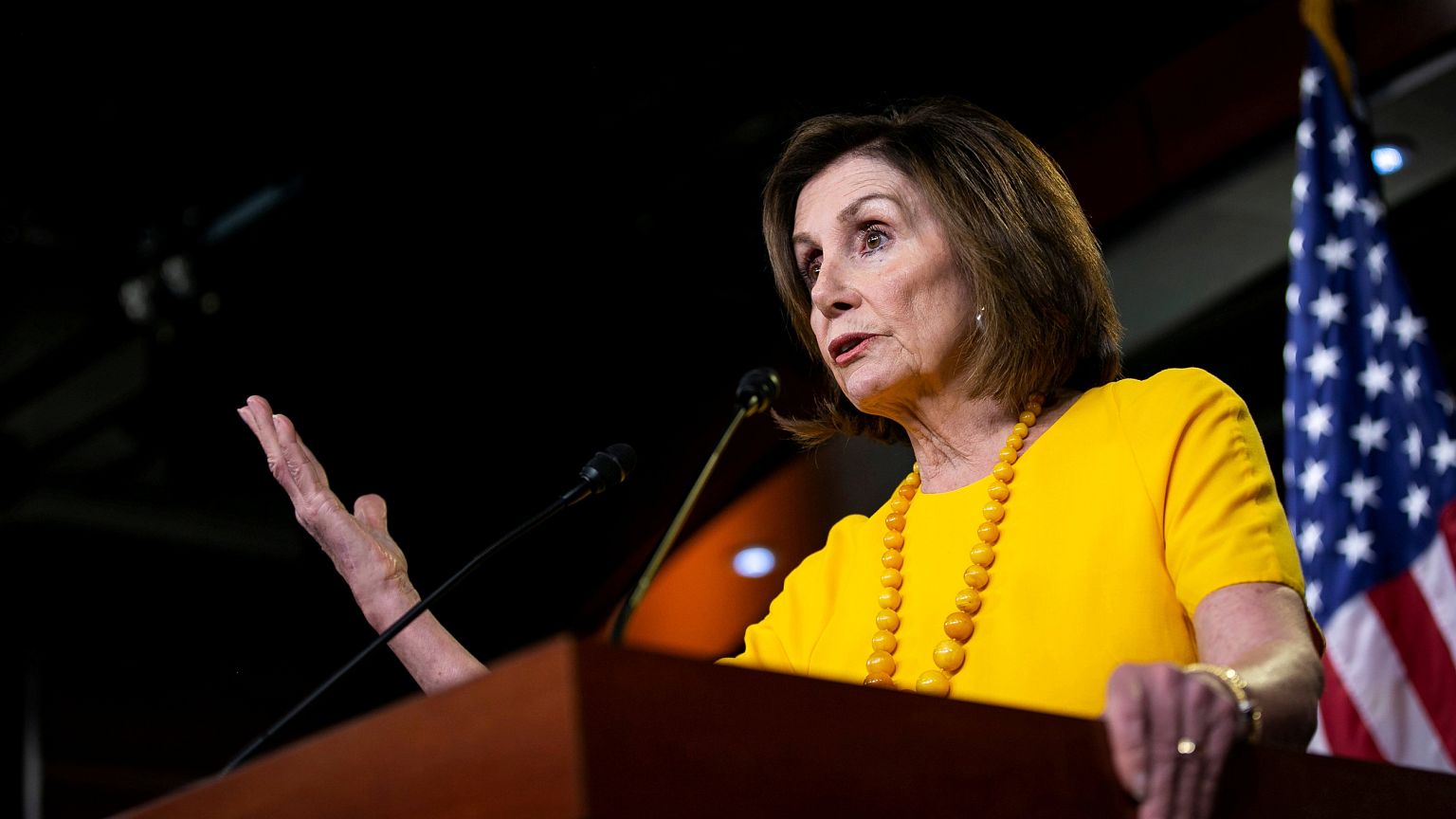 Image: FILE PHOTO: U.S. House Speaker Nancy Pelosi (D-CA) holds her weekly 