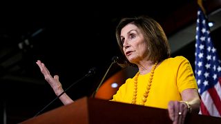 Image: FILE PHOTO: U.S. House Speaker Nancy Pelosi (D-CA) holds her weekly 