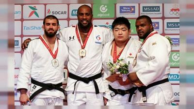 Teddy Riner claims tenth World Judo Championship gold