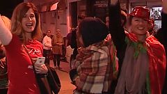 احتفالات كبيرة في المغرب وتونس بعد التأهل لمونديال روسيا